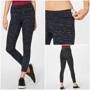 Lululemon Warp Speed Wunder Under Hi-Rise 7/8 sz 4